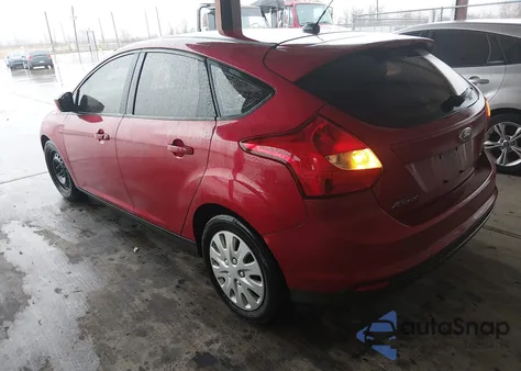 2012 Ford Focus Se from USA, damaged, VIN 1FAHP3K21CL284312